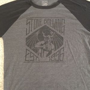 Stone Brewing Baseball T-Shirt